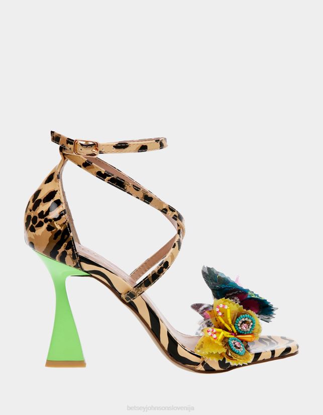 everlee leopard multiBetsey Johnson ženske čevlje 664J2T76