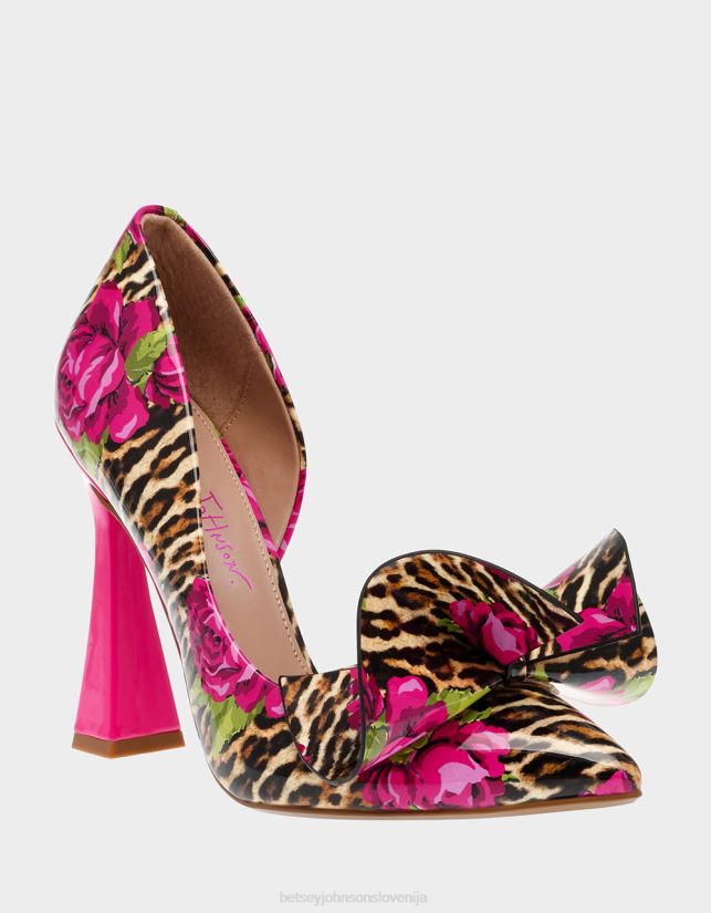 žlahtni-p leopard multiBetsey Johnson ženske čevlje 664J2T87