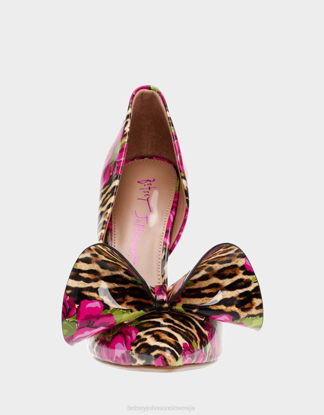 žlahtni-p leopard multiBetsey Johnson ženske čevlje 664J2T87