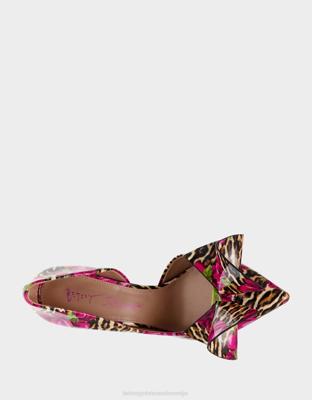 žlahtni-p leopard multiBetsey Johnson ženske čevlje 664J2T87