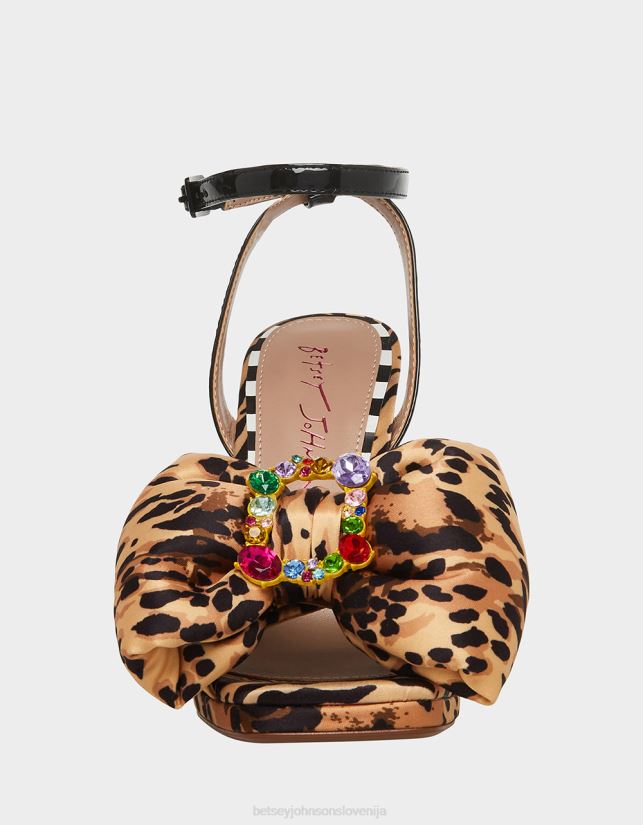 pollie leopard multiBetsey Johnson ženske čevlje 664J2T49