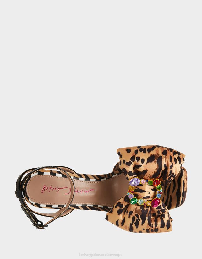 pollie leopard multiBetsey Johnson ženske čevlje 664J2T49