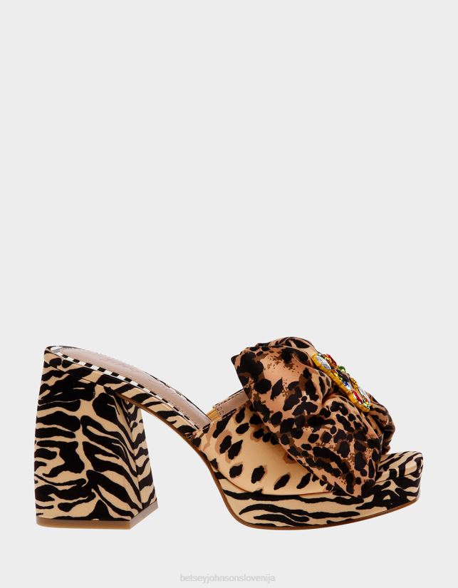 possie leopard multiBetsey Johnson ženske čevlje 664J2T5