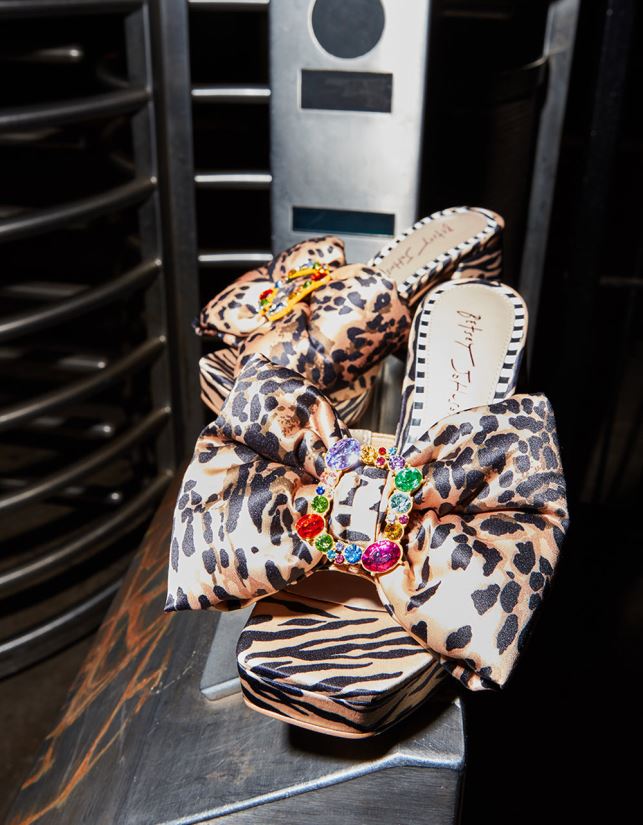 possie leopard multiBetsey Johnson ženske čevlje 664J2T5