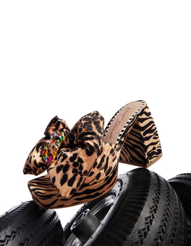 possie leopard multiBetsey Johnson ženske čevlje 664J2T5