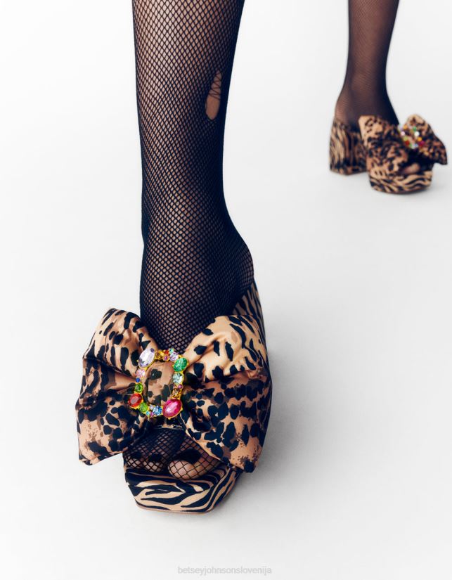 possie leopard multiBetsey Johnson ženske čevlje 664J2T5