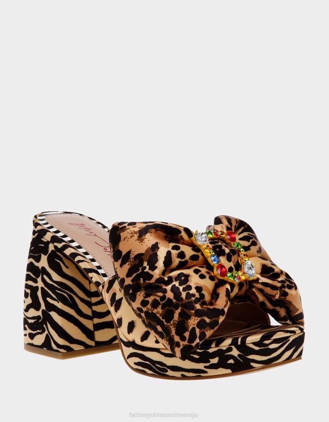 possie leopard multiBetsey Johnson ženske čevlje 664J2T5