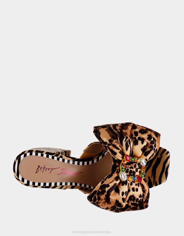 possie leopard multiBetsey Johnson ženske čevlje 664J2T5